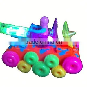 Light and Sound Plastic Toy Tank thumbnail-1
