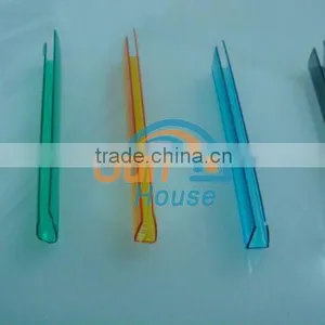 Polycarbonate U Connector for Polycarbonate Sheets thumbnail-3