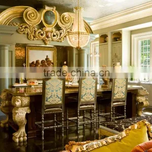 Grand Island Villa Project Designs Interior and Exterior Beige Limestone Columns thumbnail-5