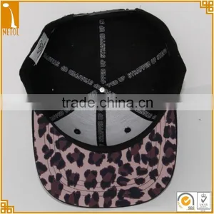 Custom 6 Panel Printed Tape Puff Embroidery Snapback Baseball Caps thumbnail-4