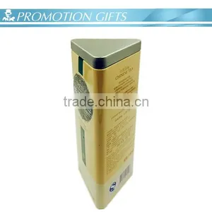 Triangular Metal Tin-plating Tea Cans thumbnail-2