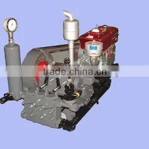 BW-160/10 Mud Pump 1400*850*950 Horizontal, Triplex. Single Acting Reciprocation Piston Pump thumbnail-1