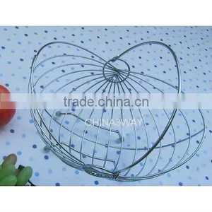 Customized Cute and Practical Metal Wire Baskets for Fruit thumbnail-2