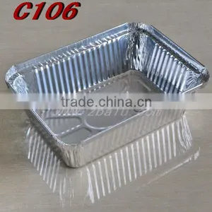 8.5 Inches Aluminum Catering Foil Container C106 thumbnail-1