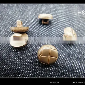 Brown Leather Shank Buttons thumbnail-1