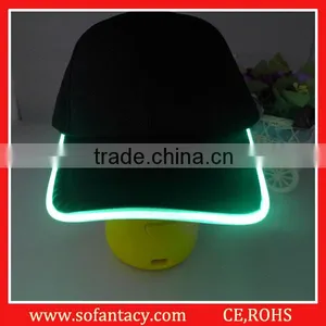 Best Quality Custom LED Hat and LED Cap , Advertising Promotional Flashing LED Cap thumbnail-1