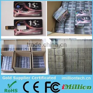 High Quality Plastic Credit Card Usb Flash Drive With Your Logo thumbnail-4