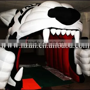 Inflatable Football Tunnel Tent Inflatable Tiger Helmet thumbnail-1
