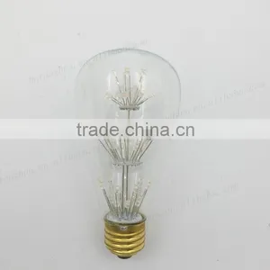 LED Fireworks Filament Light Antique Vintage LED Bulb ST64 thumbnail-3