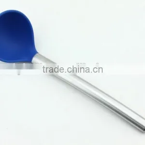 Silicone Kitchen Utensil 6 Piece Cooking Tools With Stainless Steel Handle thumbnail-5