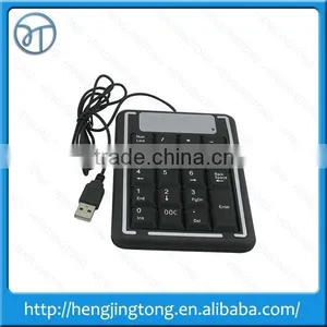 Mini USB Numeric Number Keyboard Keypad With Mini pc Keyboard for Laptap& Ipad Accessories thumbnail-1