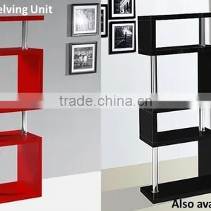 2016NEWDESIGNMDfBOOKSHELFstorage HIGHGLOSSYPAINTSTAND Metalshelf Bracket Woodshelf Rack thumbnail-3