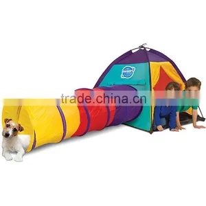 Discovery Kids Adventure Play Tent Child Play Tent With Tunnel thumbnail-1
