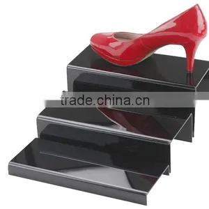 3 Layer Acrylic Shoe Display Stand/holder thumbnail-1