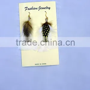 The New Fashional Beauty Feather Eardrop thumbnail-1