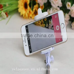 Colour Colourful Wireless Bluetooth Monopod Mobile Phone Self-timer+clip Holder thumbnail-6
