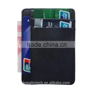 Multifunction Leather Card Bag With Money Compartment Card Holder thumbnail-3