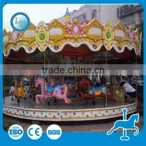 Europen Standard! China Supplier 72 Seats Amusement Park Luxury Carousel Rides for Sale thumbnail-5