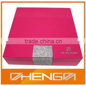 Hot!!! Customized Made-in-China Elegant Wooden Grain Precious Packaging Logo Printing Tea Gift Box (ZDW13-T024) thumbnail-2