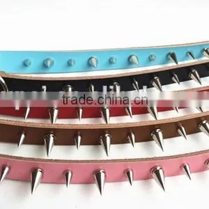 Cow Leather Dog Chains Dog Neck Chain Dog Choke Chain thumbnail-2