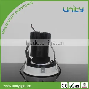 High Brightness 40W COB Recessed LED Wall Washer Down Light With Adjustable Angle thumbnail-2