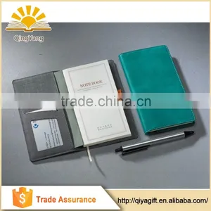 Leather Notebook Mini With Card Holder Elastic Band PU Diary Covers thumbnail-2