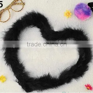 2 Meters Marabou Feather Boa for Fancy Dress Party Various Colours-102 thumbnail-1