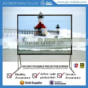200 Inch 4:3 Fast Foldable Screen /3D Rear & Front Projection Screen Fabric thumbnail-1