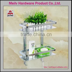 2016-2017 Made in Foshan High Quality Bright Silver Aluminium Bathroom Bright Silver Towel Rack thumbnail-1