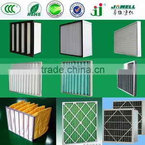High Capacity Compact Mini Pleat V-bank Gas Turbine Filter HEPA V-bank Filter thumbnail-5