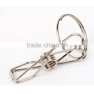 20 Clips Stainless Steel Clothes Drying Rack Hanger Socks Shorts Underwear Drying Hanger thumbnail-2