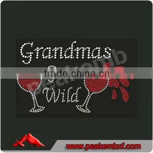Wholesale Crystals and Stones for Grandmas Gone Wild Motif Design thumbnail-2