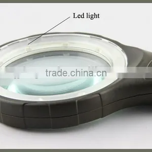 IMAGINE 10pcs LED Handheld 5X Magnifying Glass for Paper Reading thumbnail-5