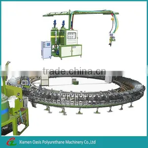 PU Foam Injection Shoe Sole Making Machines For Making Slippers thumbnail-1