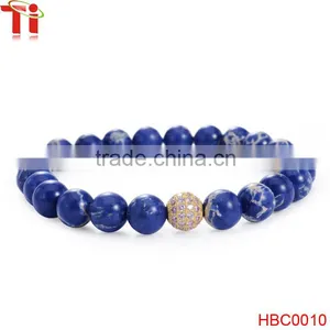 Latest Fashion Bangles Lapis Lazuli Bead Bracelet thumbnail-3