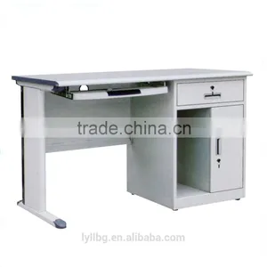 Factory Directly Office Furniture L Shaped Computer Desk With MDF Top Board thumbnail-4
