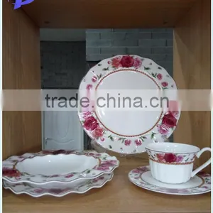 61pcs Bone China Dinnerware/dinner Set/dinner Plate thumbnail-2