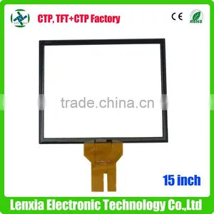 LENXIA Factory 15 Inch Transparent Glass Touch Screen for Industrial Use thumbnail-2