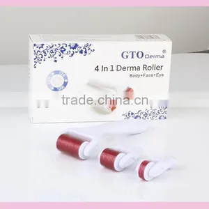 GTO Derma Roller Titanium 4 in 1 in White Color thumbnail-1