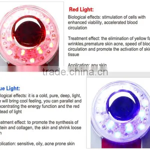 High Grade Home Use Ultrasonic 3MHz Ultrasonic Galvanic Photon Vibration Beauty Machine Beauty Gift Item thumbnail-5