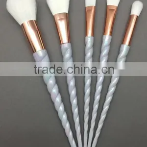 10PCS Makeup Brushes Gradient Color Spiral Handle Cosmetics Make up Tools thumbnail-4