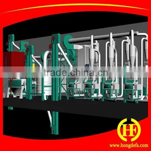 Corn Flour Mill Milling Machine/mealie Meal Processing Machine thumbnail-4