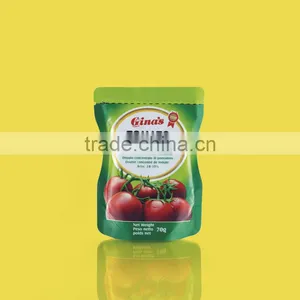 Bright Red 28-30% Brix Sachet Tomato Paste/sauce Package thumbnail-1