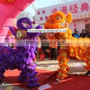 LWL011 Yellow High Quality Chinese Style New Year Costume for Sale thumbnail-5
