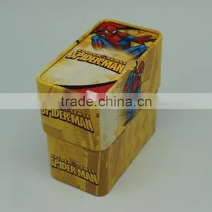 Fashion Watch Gift Box With Bevel Face, Gift Boxes for Watch, Sponge Inside Watch Packaging Metal Box thumbnail-1