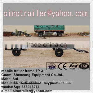 Toilet Trailer Chassis Mobile Trailer thumbnail-4