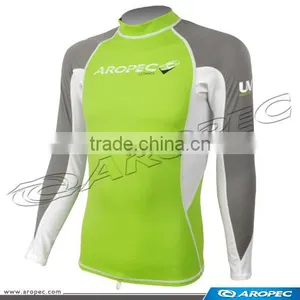 Lycra Long Sleeve Rash Guard, Man thumbnail-1