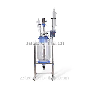 Explosion-proof Multi-function Jacketed Batch Glass Reactor thumbnail-1