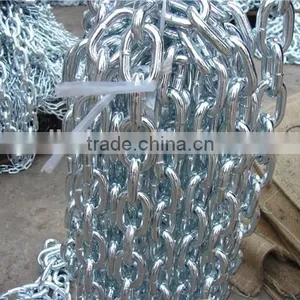 Factory Supply White Ordinary Mild Steel Link Chain thumbnail-1
