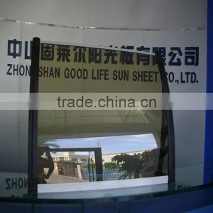 Polycarbonate Acrylic Awning Fabric for Doors and Windows thumbnail-2